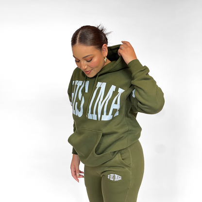 In His Image 2.0 Olive Jogger