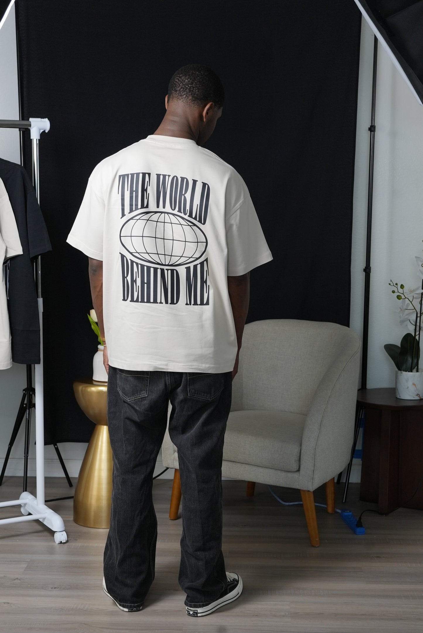 Beige "TCBM-TWBM" Heavyweight T